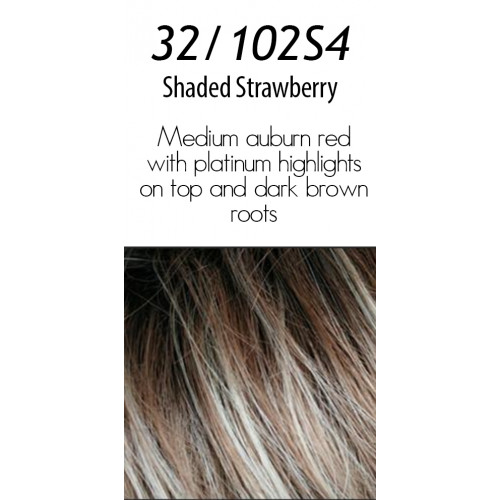  
Select your color: 32F102S4  Shaded Strawberry (Rooted)
